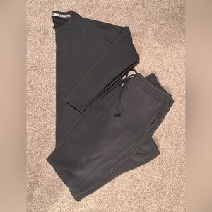 Madewell Charcoal Lounge Set